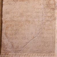Frammento del calendario romano Frammento del calendario romano